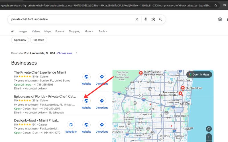 Private Chef Fort Lauderdale